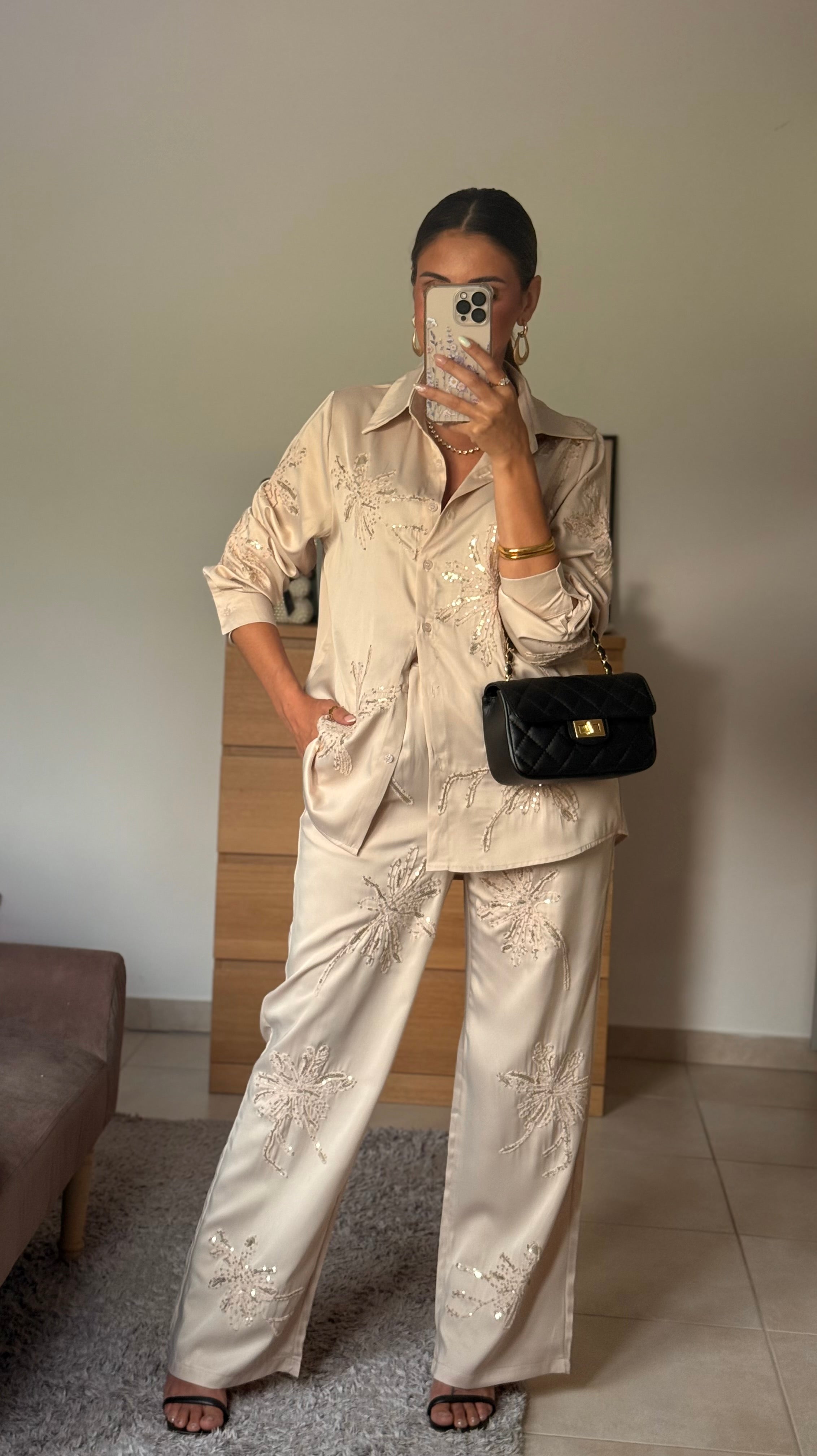 MILOU-ensemble soie